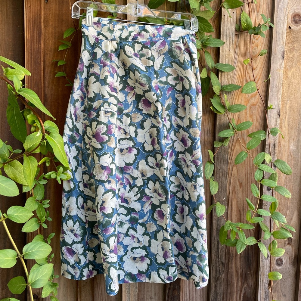 Vintage Queen Casuals Wrap Skirt